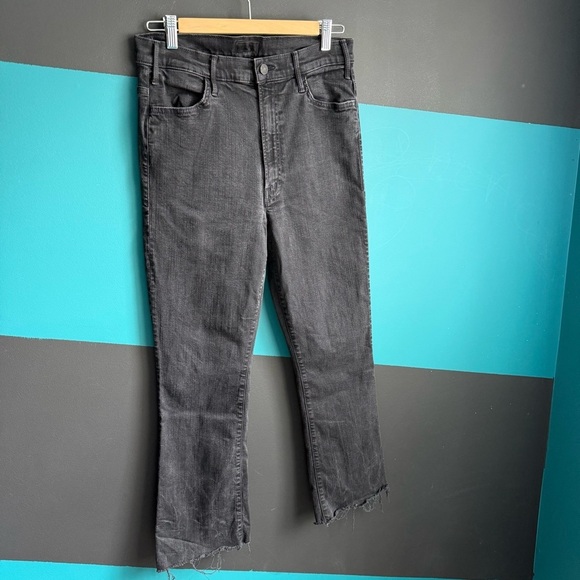 MOTHER Black bootcut Jeans - Picture 4 of 16